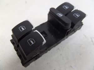 Left Front Master Window Switch Silver