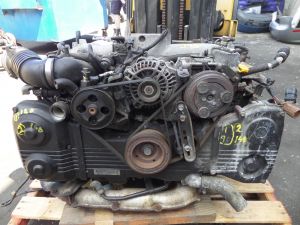 02-03 Subaru Impreza WRX 2.0L EJ20 Engine Long Block Bad Compression Runs GD GG