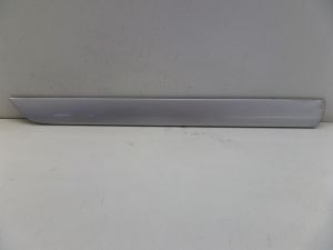 Audi A3 Right Rear Door Lower Blade Exterior Trim Silver 8P 06-08 OEM