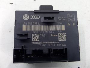 Audi A4 Left Rear Door Control Module B8 09-11 OEM 4F0 959 795 N S4