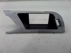 Audi A4 GPS Navigation Display Surround Bezel Dash Trim Silver 8K1857186 S4 A5S5