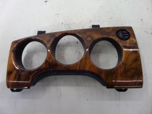Jaguar XKR Instrument Cluster Dash Trim Wood X100 00-06 OEM