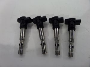 Audi A4 4 pc Ignition Coil Pack B7 05.5-08 OEM 06A 905 115 D 2.0T