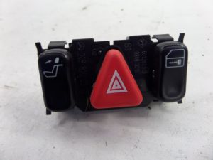 Mercedes CLK430 Rear Headrest Door Lock Hazard Warning Light Switch W208 CLK320