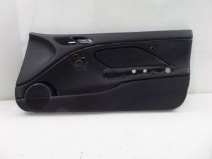 Right Front Coupe Convertible Door Card Black