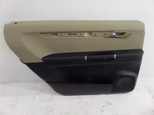 Mercedes R350 Left Rear Door Card Panel Tan Black W251 11-13 OEM