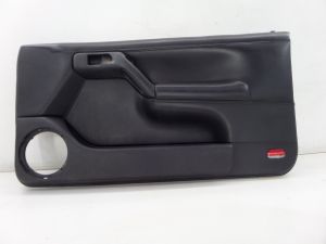 VW Golf Cabrio Right Front Leather Door Card Panel Black MK3.5 99.5-02 OEM