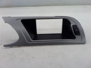 Audi A4 GSP Navigation Display Surround Dash Trim Silver B8 09-11 8K1 857 186 H