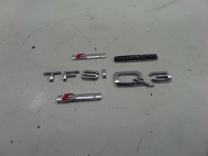 Audi Q3 Trunk Hatch Emblem 15-17 OEM