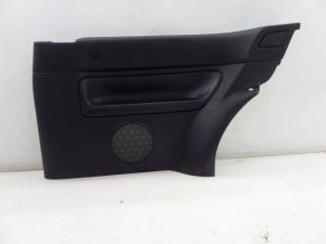 VW Golf R32 Right Rear 2 DR Leather Door Card Panel Black MK4 OEM