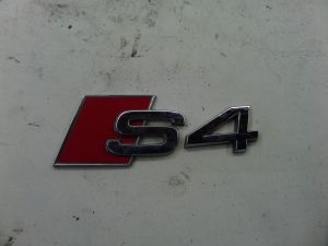Audi S4 Trunk Emblem B6 04-06 OEM