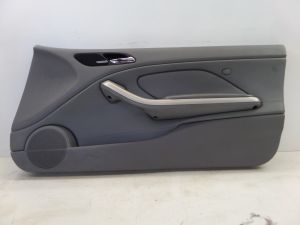 BMW 325 Right Front Coupe Convertible Door Card Panel Grey E46 99-06 OEM