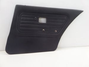 BMW 318i Right Rear Sedan Door Card Panel Black E30 84-92 OEM 325 Power Window