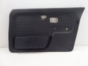 BMW 318i Right Front Sedan Door Card Panel Black E30 84-92 OEM 325 Power Window