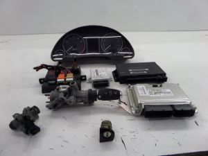 Audi S4 Instrument Cluster ECU Key Set KMS KPH A/T B7 06-08 OEM