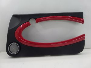 Mini Cooper Clubman S Right Front Door Card Panel Red R55 07-13 36566581 5904