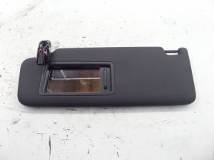 Audi S3 Left Sun Visor Black 8V 15-18 OEM Broken Clip