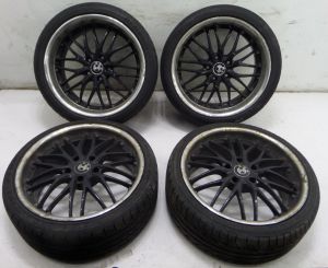 19" Staggered Mesh Wheels Black BMW 5x120 E9x E6x F3x G8x E5x 3 5 Series