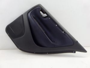 Volvo S60 R Right Rear Leather Door Card Panel Blue Grey 01-09 OEM 39976251