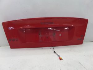 Volvo S60 R Trunk Lid Cover w/ Spoiler Red 01-09 OEM