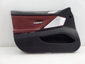 BMW 650i Gran Coupe Left Front Door Card Panel Cinnamon Brown F06 13-17 See Pics