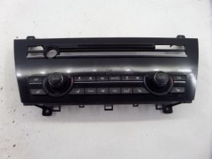 BMW 650i Gran Coupe Climate Control Switch HVAC Black F06 13-17 OEM 9331851-01