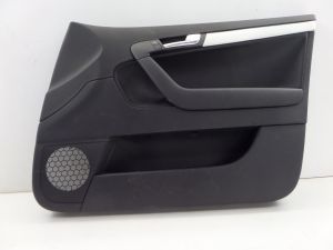 Audi A3 Right Front Door Card Panel Black 8P 06-08 OEM Base Speaker Grill