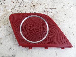 Audi S5 Left B&O Grill Speaker Red B8.5 08-17 OEM 8T0 035 435 A