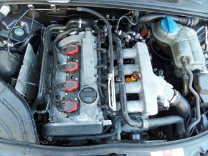 02-06 Audi B6 A4 1.8T AMB 5 Speed M/T Engine 100K Motor VIN E 8th & VIN C 5th