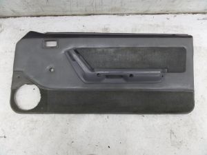 Ford Mustang LX Right Front Door Card Panel Grey Fox Body 87-93 OEM