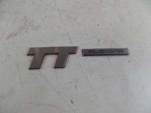 Audi TT 225hp Emblem MK1 00-06 OEM