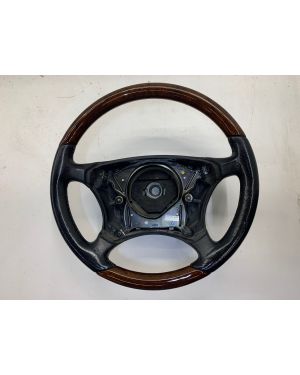 Mercedes S500 Steering Wheel Wood W220 00-06 OEM
